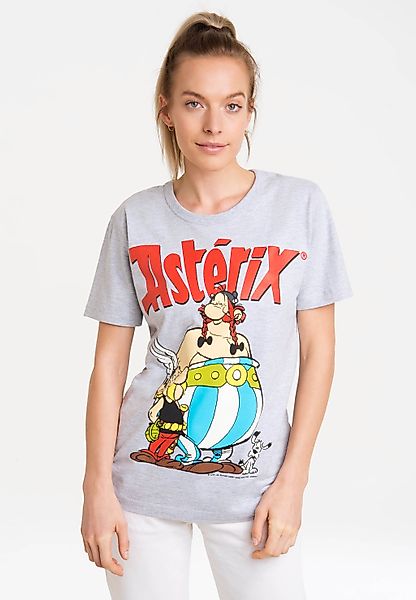 LOGOSHIRT T-Shirt "Asterix der Gallier - Asterix & Obelix" mit lizenziertem günstig online kaufen