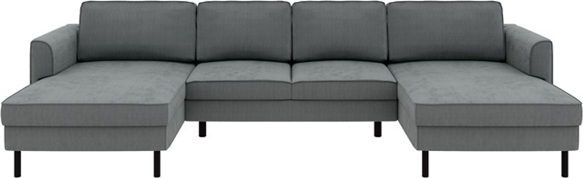 Home affaire Wohnlandschaft »Booster II, whlw. mit Schlaffunktion & Bettkas günstig online kaufen