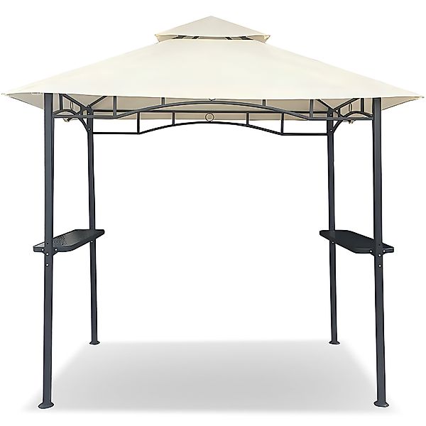 habeig Grillpavillon Grillpavillon Wasserdicht PVC Dach Pavillon 250x150 cm günstig online kaufen