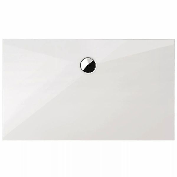 Schulte Duschwannen-Set Extraflach Rechteck 160 cm x 90 cm Alpinweiß günstig online kaufen