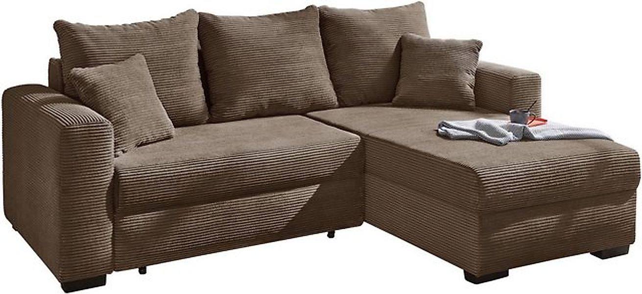 Jockenhöfer Gruppe Ecksofa "Elmau", inklusive Bettfunktion, Bettkasten, Ott günstig online kaufen