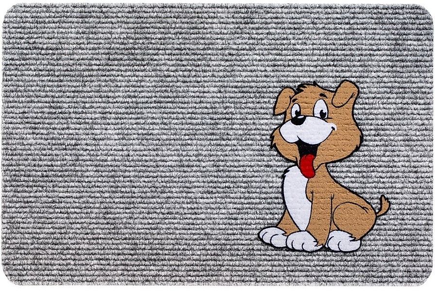 matches21 HOME & HOBBY Fußmatte Nadelfilz Fussabtreter Hund lustig als 40x6 günstig online kaufen