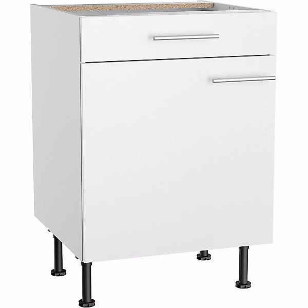 Optifit Unterschrank Bengt932 60 cm x 87 cm x 58,4 cm Weiß günstig online kaufen