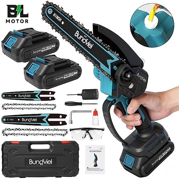 Bundviel Akku-Kettensäge Akku Kettensäge 6+8 Zoll günstig online kaufen