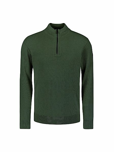 NO EXCESS Stehkragenpullover "No Excess Schwerer gerippter Strickpullover" günstig online kaufen
