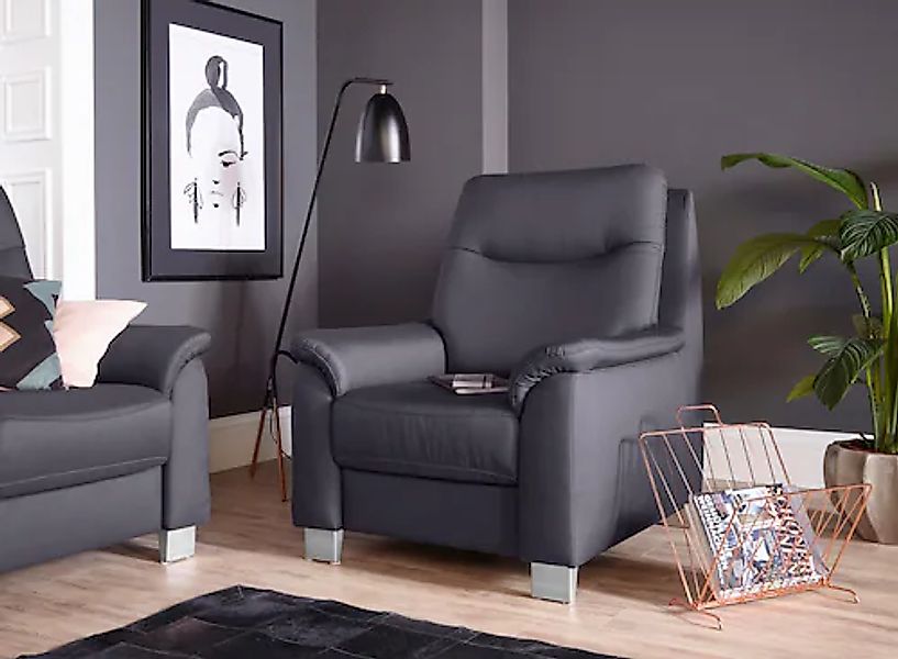 sit&more Sessel »Boccaccio«, inklusive Federkern und Kopfteilverstellung günstig online kaufen
