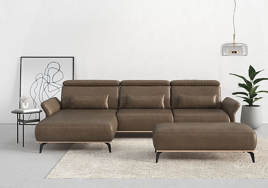 Places of Style Ecksofa Fjord L-Form, günstig online kaufen
