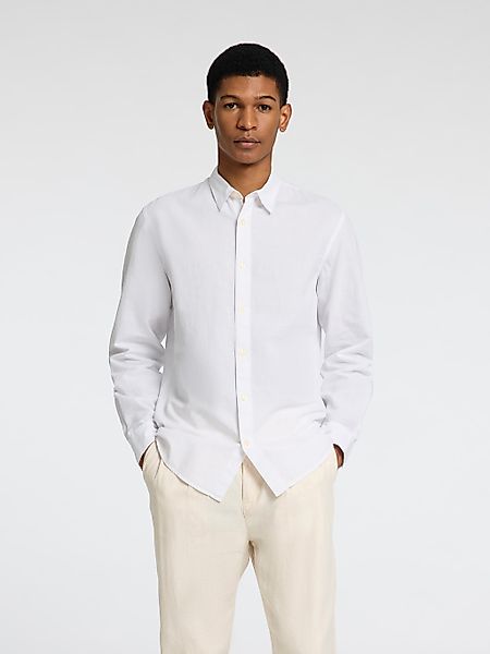 Selected Leinenhemd SLHSLIMNEW-LINEN SHIRT LS NOOS günstig online kaufen