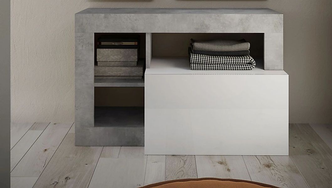 Home affaire Garderobenschrank "Hamburg, Breite 91 cm" mit 1 Klappe günstig online kaufen