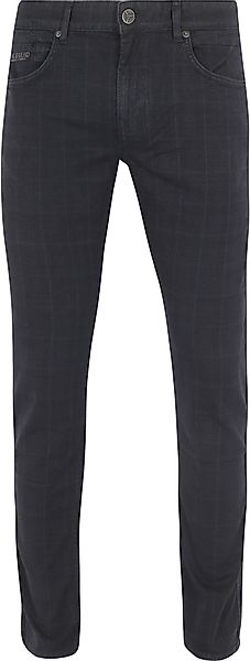 PME Legend Nightflight Hose Karos Navy - Größe W 34 - L 32 günstig online kaufen