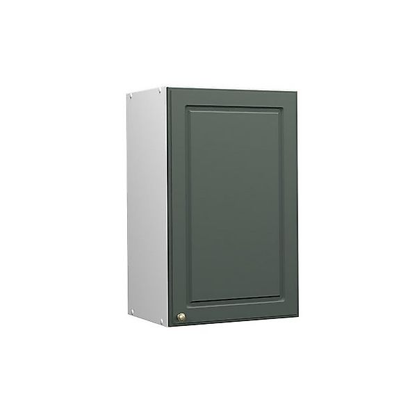 Vicco Badschrank Fame-Line Grün-Gold Landhaus/Weiß 45 x 72 cm günstig online kaufen