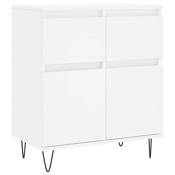 vidaXL Sideboard Weiß 60x35x70 cm Holzwerkstoff 831116 günstig online kaufen
