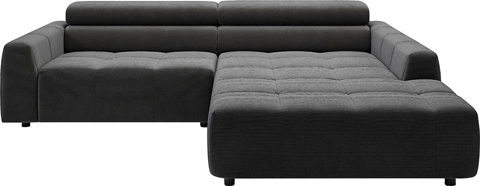 3C Candy Ecksofa »Denver auch mit Cord- und Easy care-Bezug, Kopfteilverste günstig online kaufen