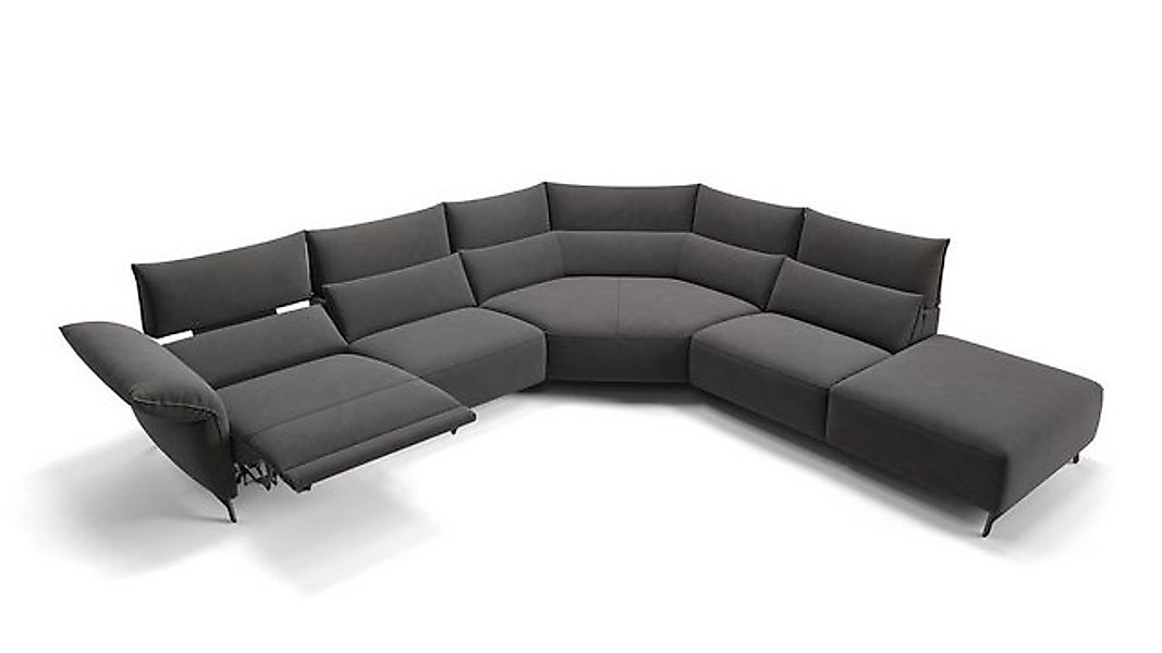 Sofanella 2-Sitzer Stoff CUNEO, Relaxsofa, Designsofa, Designer Couch, Ital günstig online kaufen