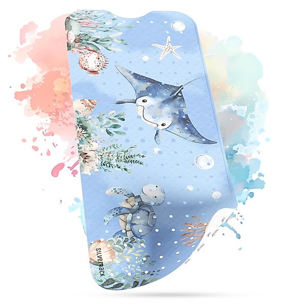 SilverRack Badematte Kinder rutschfest [100x40cm] - günstig online kaufen