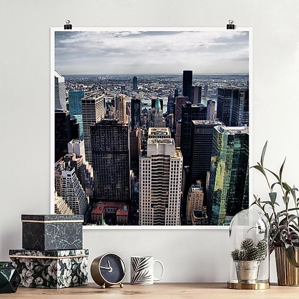 Poster - Quadrat Mitten in New York günstig online kaufen