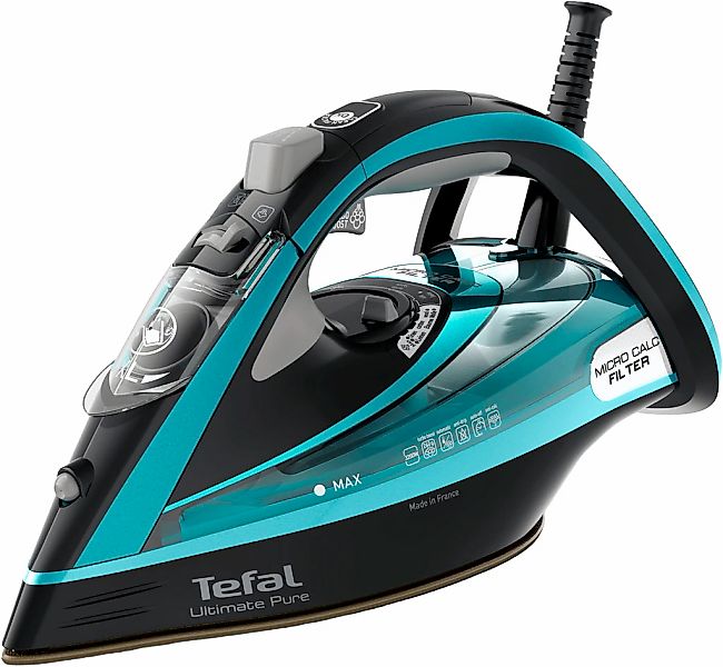Tefal Dampfbügeleisen "FV9844 Ultimate Pure" 3200 W Durilium Airglide Autoc günstig online kaufen