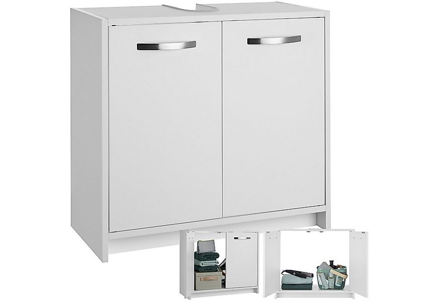 tectake Waschbeckenunterschrank Badezimmerschrank Katalina, geräumig, Belas günstig online kaufen