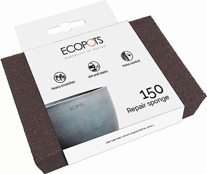 ECOPOTS Topfuntersetzer »Quadratisch 25 Dunkelgrau« günstig online kaufen