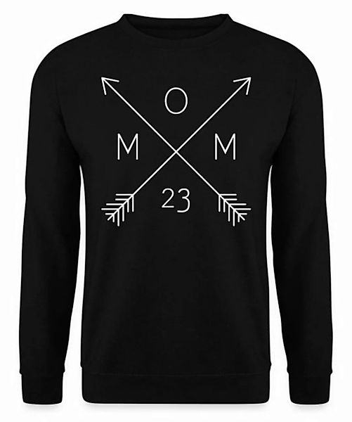 Quattro Formatee Sweatshirt Mom 2023 - Mama Muttertag Mutter Unisex Pullove günstig online kaufen
