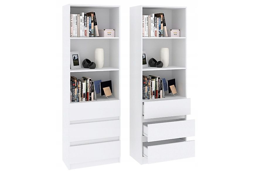 Home Collective Bücherregal mit 3 Schubladen günstig online kaufen