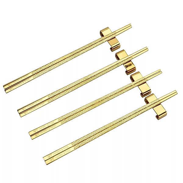 Kito Chopsticks Essstäbchen 4er Pack Messing günstig online kaufen