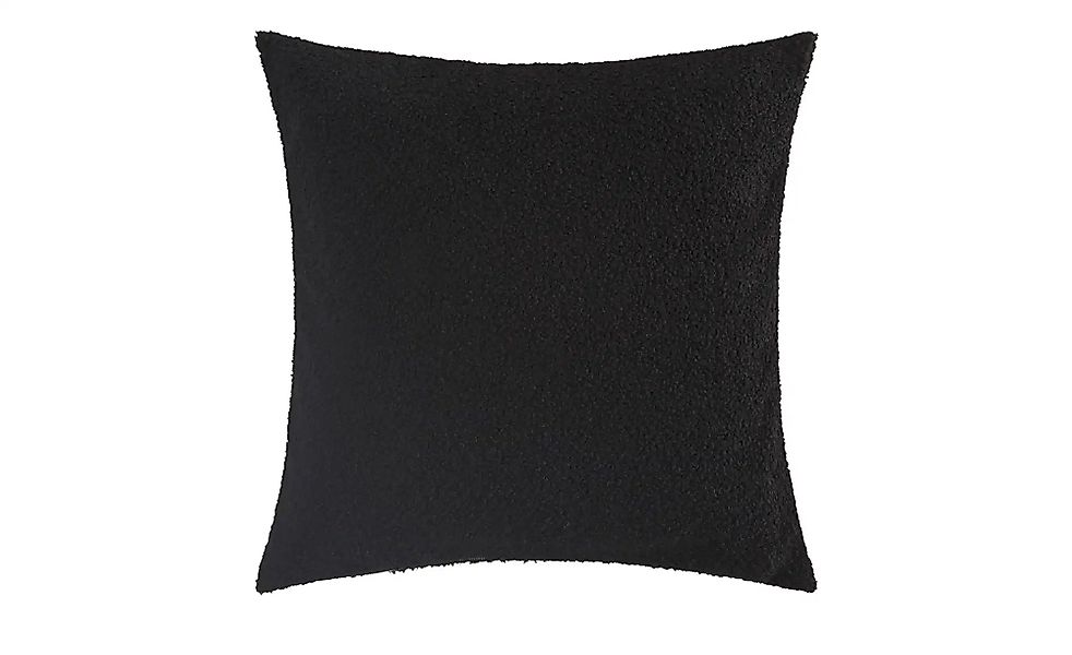 Kissen  Teddy uni ¦ schwarz ¦ Maße (cm): B: 45 Dekokissen & Decken > Kissen günstig online kaufen