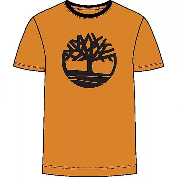 Timberland Kennebec River Tree Logo Kurzarm T-shirt M Dark Cheddar günstig online kaufen