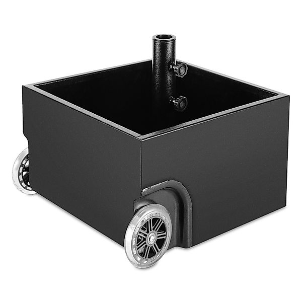 Clanmacy Schirmständer Sonnenschirmständer 2in1 Metall mit günstig online kaufen