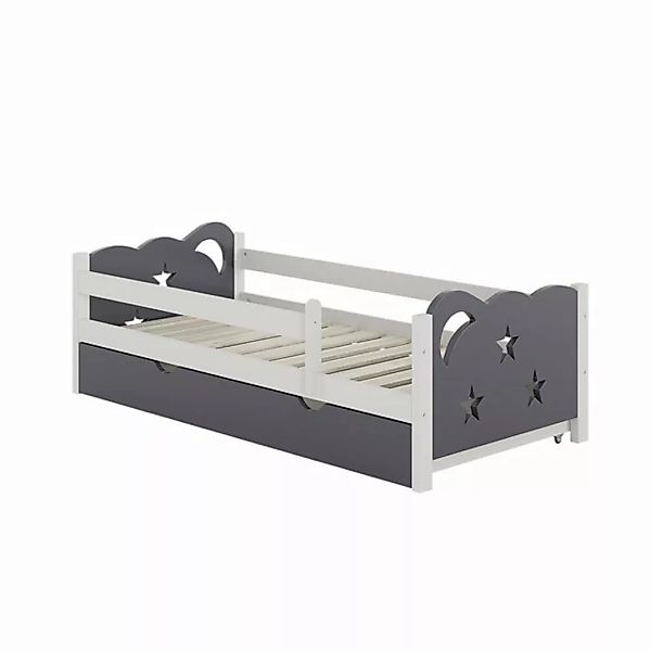 Livinity® Kinderbett Kinderbett Jessica 160cm Grau günstig online kaufen