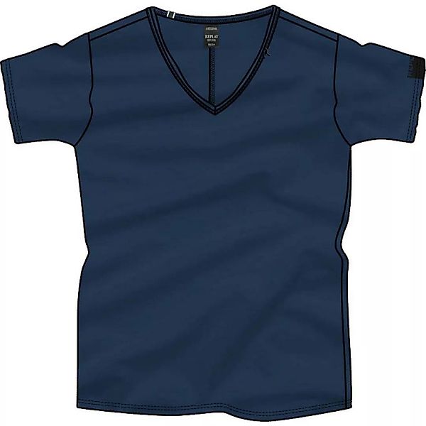 Replay M3591.000.2660 Kurzärmeliges T-shirt 3XL Midnight Blue günstig online kaufen