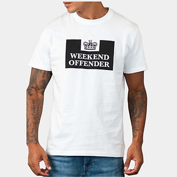 Weekend Offender  T-Shirt Prison - white günstig online kaufen