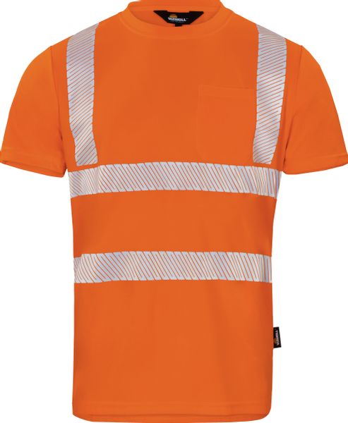 vizwell Warnschutz-Shirt Warnschutz T-Shirt Coolpass Arbeitsshirt günstig online kaufen