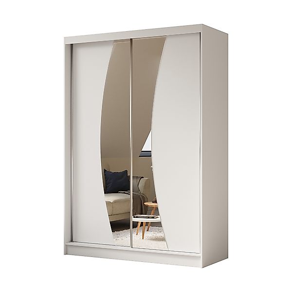 Beautysofa Kleiderschrank Vox mi Schiebtüren günstig online kaufen
