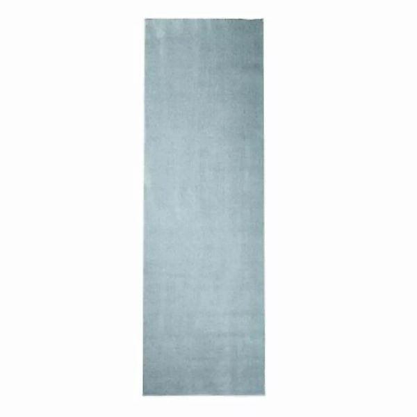 carpet city® Hochflor-Teppich Softshine Blau blau Gr. 240 x 340 günstig online kaufen