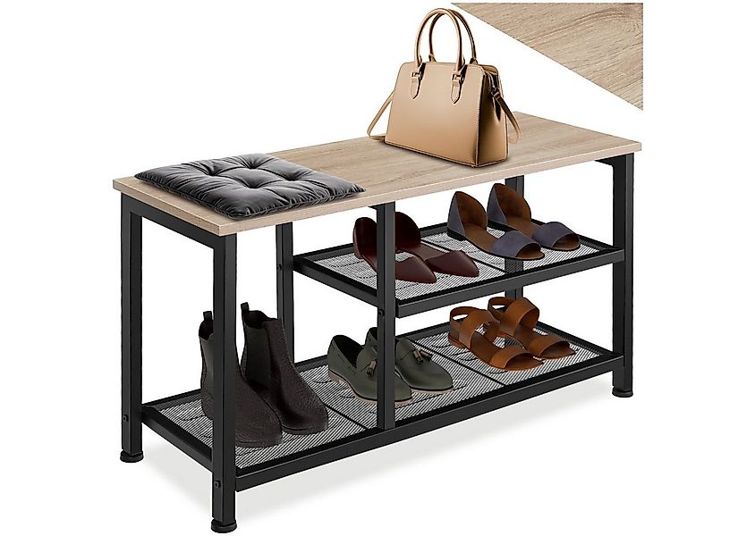 tectake Schuhregal Taunton, Set 1-tlg., Industrial Style günstig online kaufen