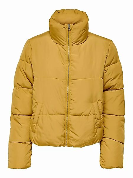 ONLY Kurze Wattierte Jacke Damen Gelb günstig online kaufen