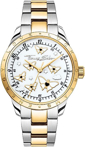 THOMAS SABO Quarzuhr BUTTERFLIES WA0433-291-202-34 mm, günstig online kaufen