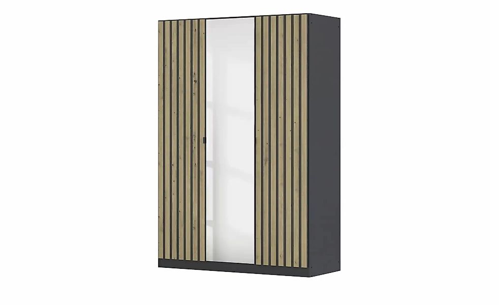 Drehtürenschrank  Piove ¦ grau ¦ Maße (cm): B: 136 H: 197 T: 54.0 Schränke günstig online kaufen