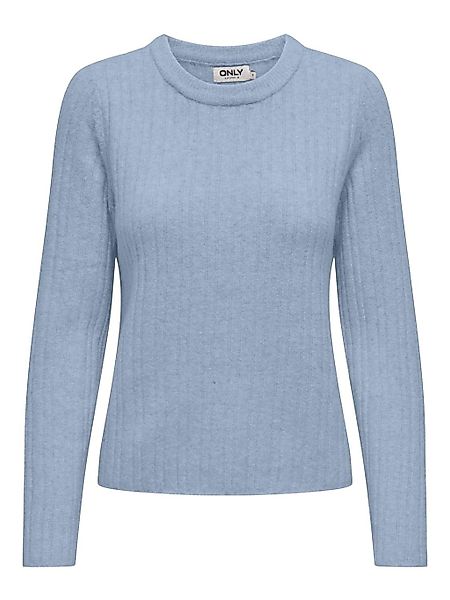 ONLY Rundhalspullover ONLJEANETT LIFE L/S RIB günstig online kaufen