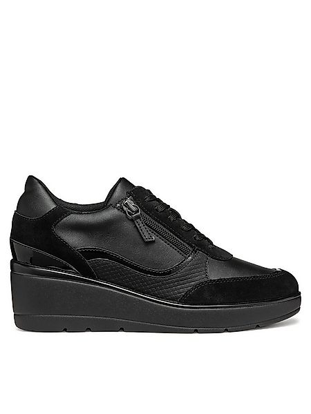 Geox Geox Damen Sneakers GEOX-D ILDE D46RAA 05422 C9999 Schwarz Sneaker günstig online kaufen