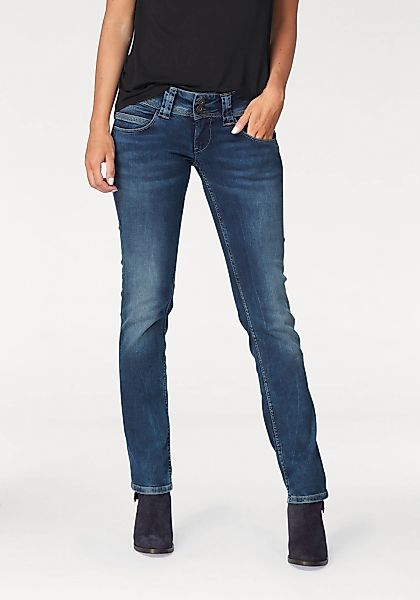 Pepe Jeans Straight-Jeans VENUS mit Badge günstig online kaufen