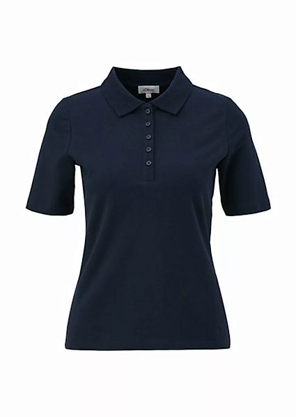 s.Oliver Poloshirt Poloshirt aus Baumwollstretch günstig online kaufen