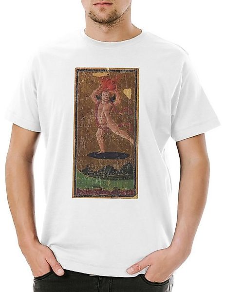 Urban Backwoods Print-Shirt Urban Backwoods Tarot Arcanum Sun Herren T-Shir günstig online kaufen