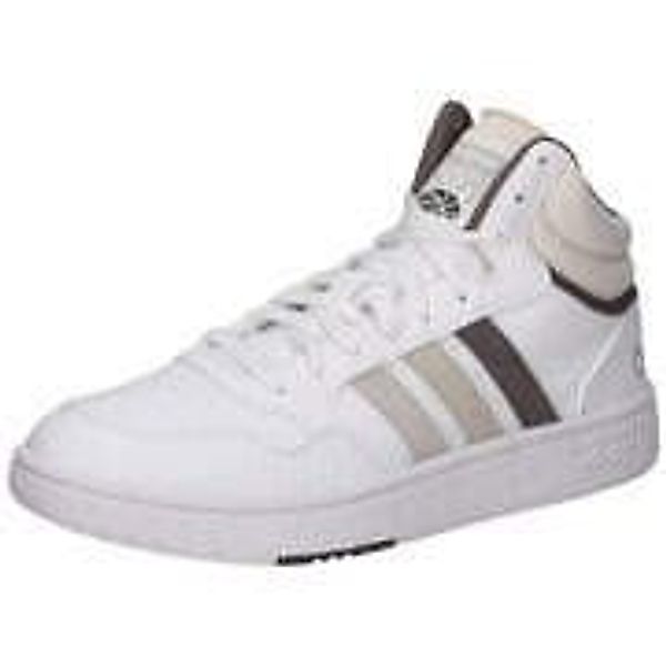 adidas Hoops 3.0 Mid Sneaker Herren weiß|weiß günstig online kaufen