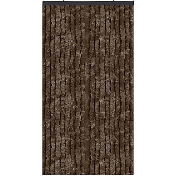 Arsvita Flauschvorhang Flauschgardine Vorhang 100 cm x 200 cm Unistreifen B günstig online kaufen