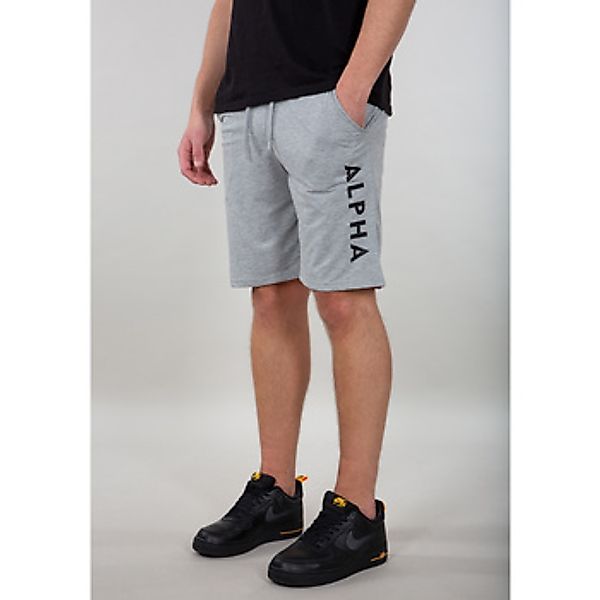 Alpha Industries  Shorts Alpha Jersey Short - grey heather günstig online kaufen