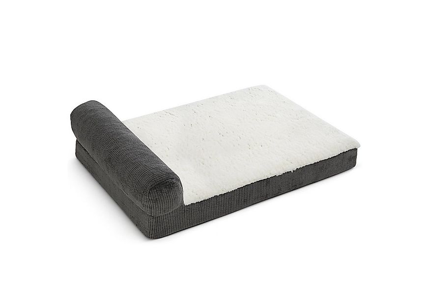 OUNUO Tierbett bequemes und weiches Hundebett mit abnehmbarem Stoffbezug günstig online kaufen
