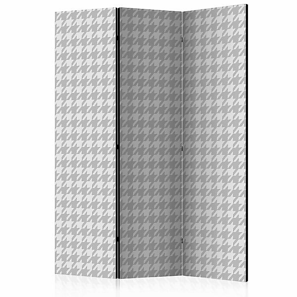 3-teiliges Paravent -  Dogtooth Check [room Dividers] günstig online kaufen