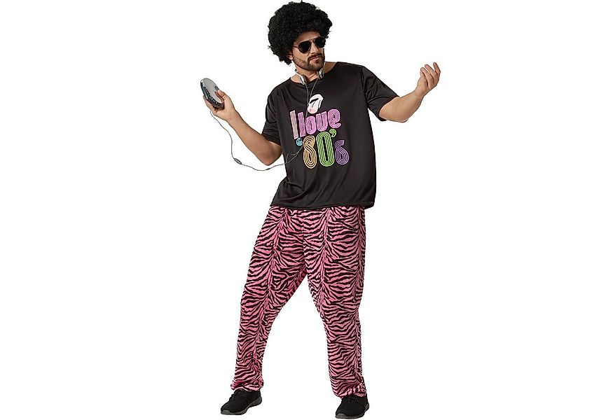 dressforfun Kostüm Herrenkostüm, T-Shirt mit „I Love 80’s“-Print und coole günstig online kaufen